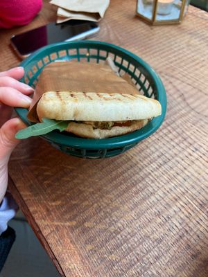 Chickpea Sandwich  at Vital Foods in Copenhagen