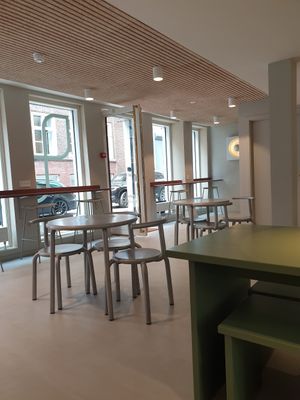 Inside at Vital Foods in Copenhagen