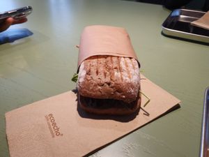 Sandwich at Vital Foods in Copenhagen