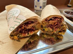 Black beans burrito  at Vital Foods in Copenhagen