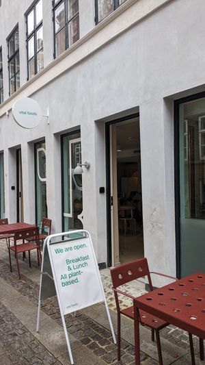 Exterior at Vital Foods in Copenhagen