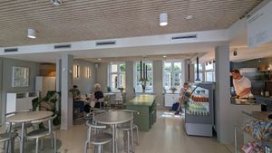 Interior at Vital Foods in Copenhagen