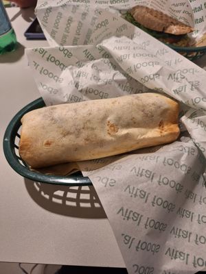 Jackfruit Chipotle burrito #Veganuary at Vital Foods in Copenhagen