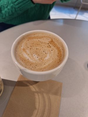 Cappuccino #Veganuary at Vital Foods in Copenhagen