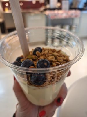Lemon and lime granola #Veganuary at Vital Foods in Copenhagen