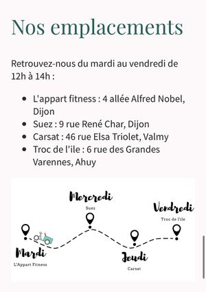 Emplacements  at Herbivoriste in Dijon