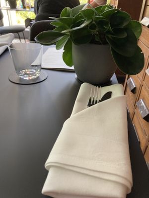 Table setting  at Hohenheim & Söhne in Frankfurt