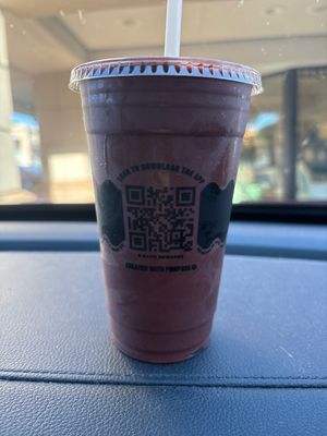Chocolate cherry smoothie   at Clean Juice in Raleigh
