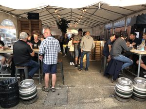   at Iron Pier in Gravesend