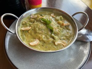 korma curry  at Namaste India in Norwich