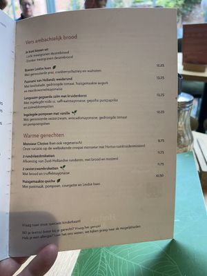   at Hortus Grand Cafe in Leiden