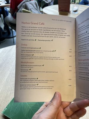   at Hortus Grand Cafe in Leiden