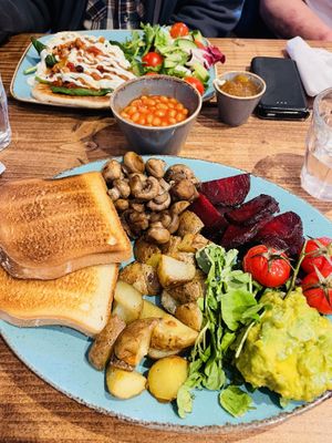Gluten free vegan breakfast   at Pig & Pickle in Kingswinford