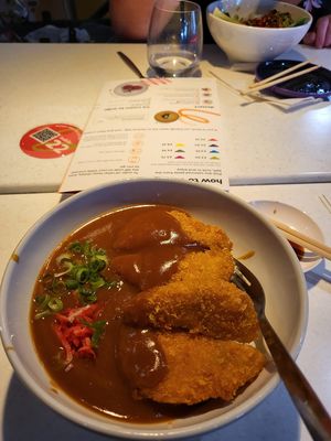 Pumpkin Katsu Curry at YO! Sushi in Cambridge