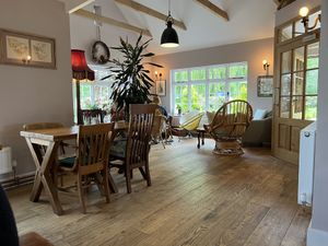 Cafe area - dog friendly !  at The Pewsham in Chippenham