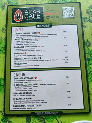  at Akar Cafe in Lovina