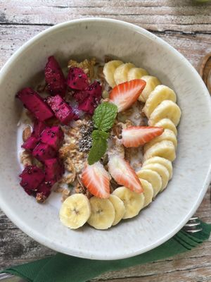 Smoothie bowl  at Akar Cafe in Lovina