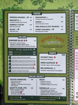   at Akar Cafe in Lovina