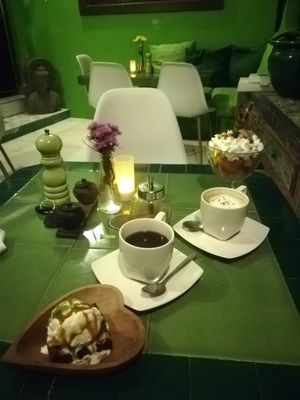 Desserts! at Akar Cafe in Lovina