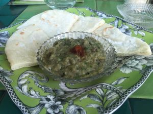Babaganoush at Akar Cafe in Lovina