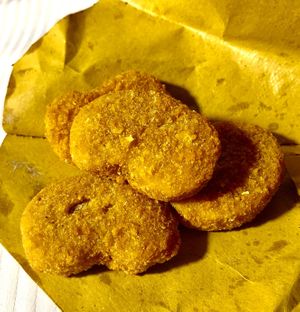 Chicken nuggets  at 24 Burger Street in Milan