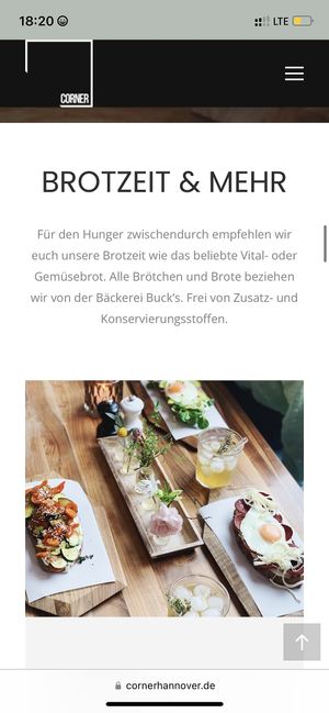   at Corner in Hannover