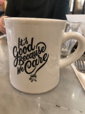 Filter coffee   at Holybelly 19 in Paris