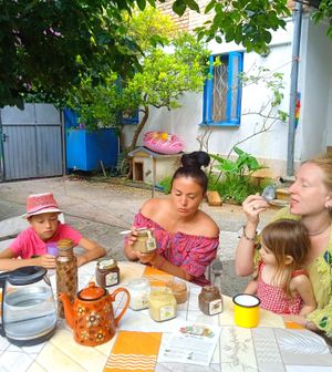 Yummy and healthy breakfast  at Veg House Sokhumi - ВегЪ Дом Сухум in Sokhumi