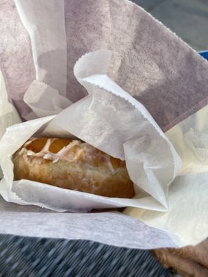 Glazed  at Dough Doughnuts - Rockefeller in New York City