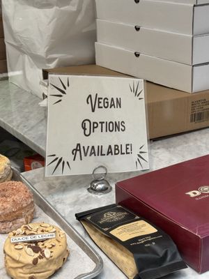 Had a few vegan options when I visited March 2025   at Dough Doughnuts - Rockefeller in New York City