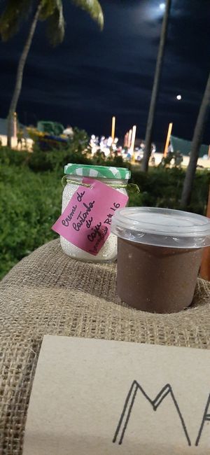 Nutella e pastinha de castanha de caju fermentada at Mapoegã in Joao Pessoa