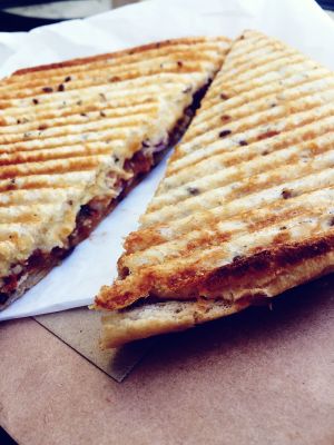 Toasted sandwich at Beanos in Folkestone