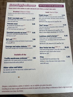   at The Cheeky Vegan in Exeter