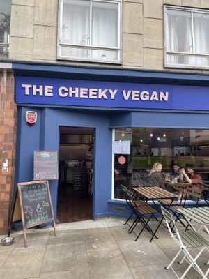 Shopfront  at The Cheeky Vegan in Exeter