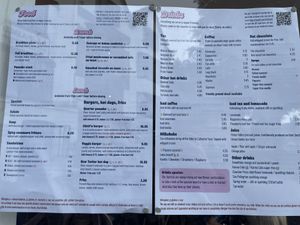 Menu 25/05/2024  at The Cheeky Vegan in Exeter