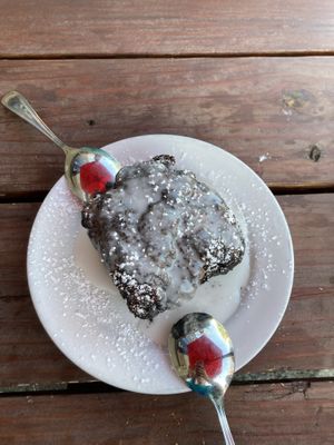 Oreo bread pudding   at Johnny Rads in Baltimore