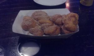 Vegan cinnamon donut twist at Johnny Rads in Baltimore