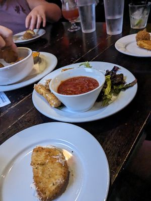 Vegan mozza sticks at Johnny Rads in Baltimore