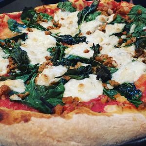 Pizza at Johnny Rads in Baltimore