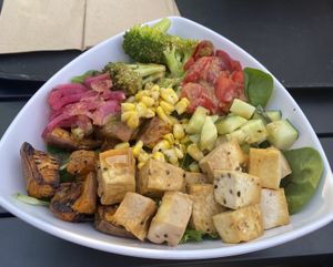 build your own bowl !  at Crave Nature's Eatery in Lawrenceville