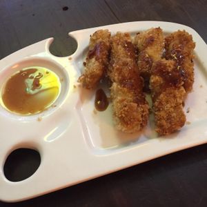 Spring rolls, tasted fantastic  at TerraZen Centre in Amsterdam