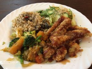 Vegan Platter  at TerraZen Centre in Amsterdam