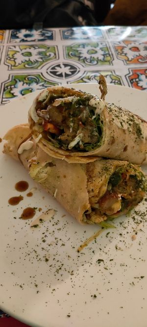 Crispy wrap at TerraZen Centre in Amsterdam