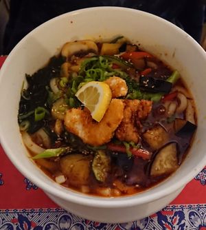 the chicken was AWESOME  at TerraZen Centre in Amsterdam