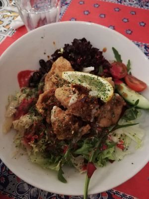 Karage Don Buri delicious at TerraZen Centre in Amsterdam