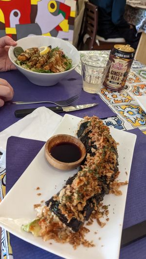 Crunchy roll! at TerraZen Centre in Amsterdam