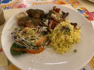 Vegan Plate  at TerraZen Centre in Amsterdam