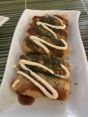 summer rolls  at TerraZen Centre in Amsterdam