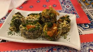 Crispy Rolls omg 😳 🥹😋😋😋😋  at TerraZen Centre in Amsterdam