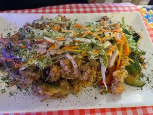 Fried rice  at TerraZen Centre in Amsterdam